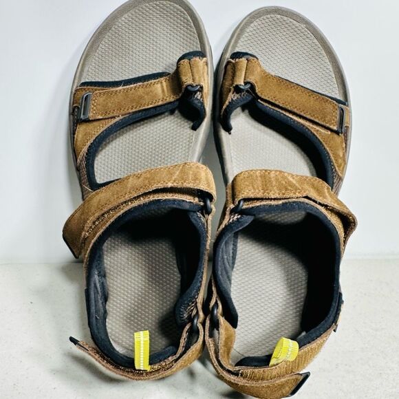 Teva Brown Sandals with Yellow Accents - Picture 5 of 8
